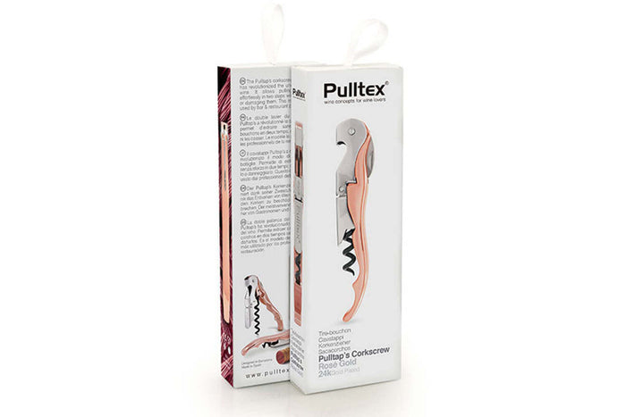 Tire bouchon sommelier Pulltex Classic Pulltap's Luxe - Rose gold