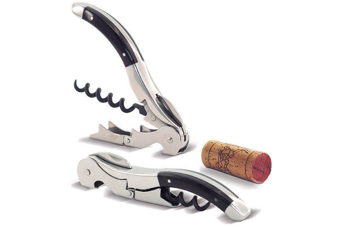 Tire bouchon sommelier Pulltex Pulltap's Cordoba + étui cuir offert - Corne