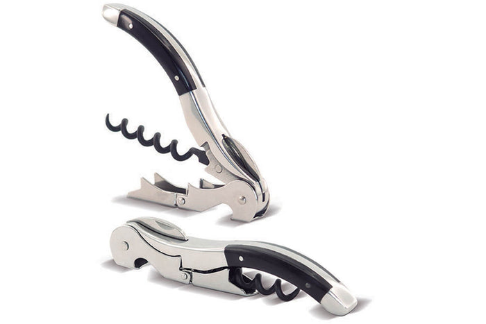 Tire bouchon sommelier Pulltex Pulltap's Cordoba + étui cuir offert - Corne