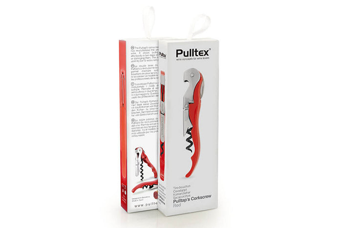 Tire bouchon sommelier Pulltex Pulltap's Couleur - Rouge