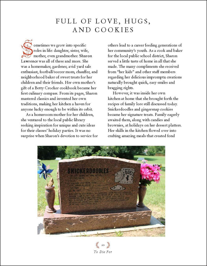 To Die For: A Cookbook of Gravestone Recipes (Rosie Grant)