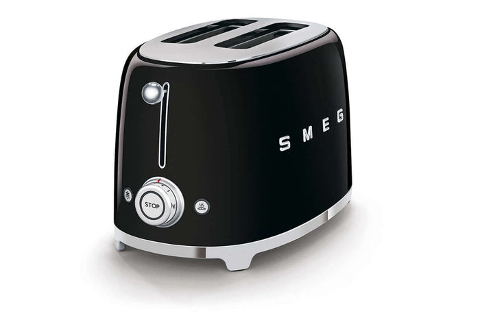 Toaster Smeg 2 tranches années 50 - Noir