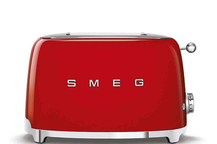 Toaster Smeg 2 tranches années 50 - Rouge