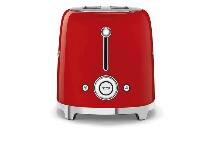 Toaster Smeg 2 tranches années 50 - Rouge