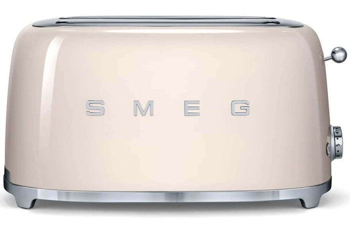 Toaster Smeg 2 tranches longues années 50 - Crème