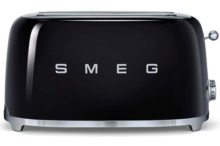 Toaster Smeg 2 tranches longues années 50 - Noir