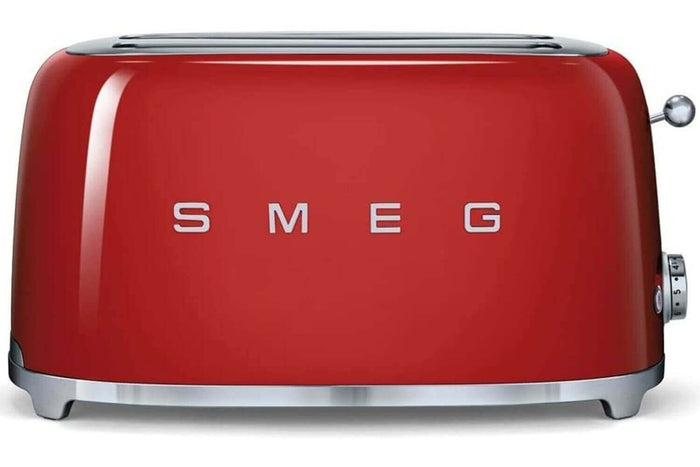 Toaster Smeg 2 tranches longues années 50 - Rouge
