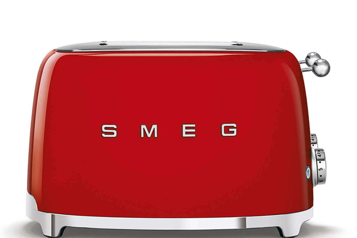 Toaster Smeg 4 tranches années 50 - Rouge