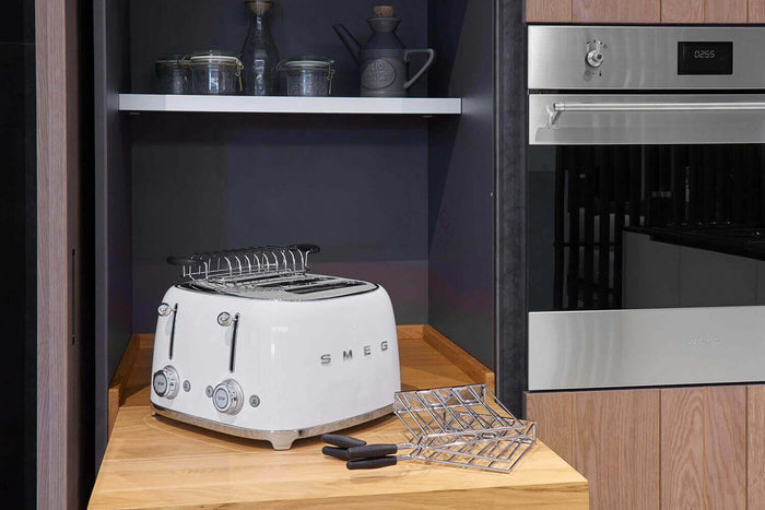Toaster Smeg 4 tranches années 50 - Crème