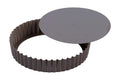Tourtière ronde cannelée bord haut Gobel anti-adhérent fond mobile - 20cm