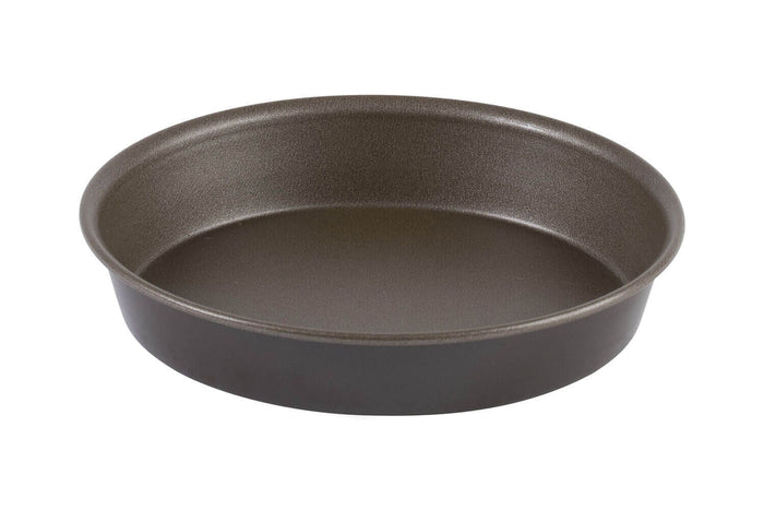 Tourtière ronde unie Gobel anti-adhérent fond fixe - 24cm