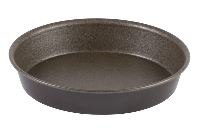 Tourtière ronde unie Gobel anti-adhérent fond fixe - 32cm