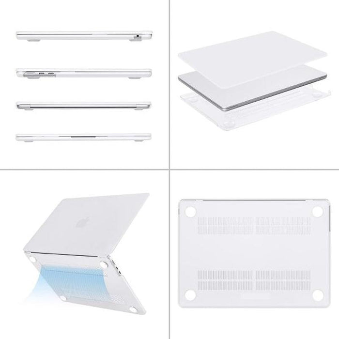 TPU Hard Frosted Clear Skin For 13.3" MacBook Air A1932 / A2179/ A2337 - Brand New
