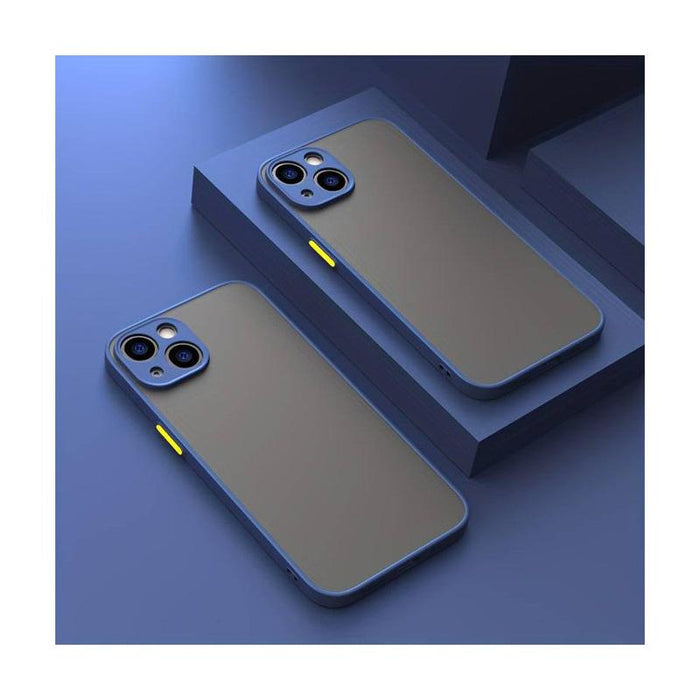 Translucent Frosted Case for iPhone 11 - Blue