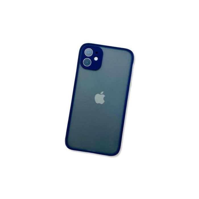 Translucent Frosted Case for iPhone 11 - Blue