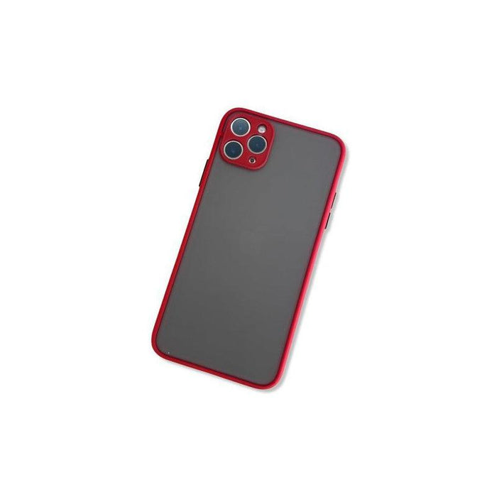 Translucent Frosted Case for iPhone 11 Pro Max - Red