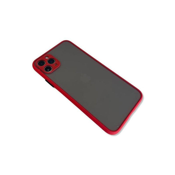 Translucent Frosted Case for iPhone 11 Pro Max - Red