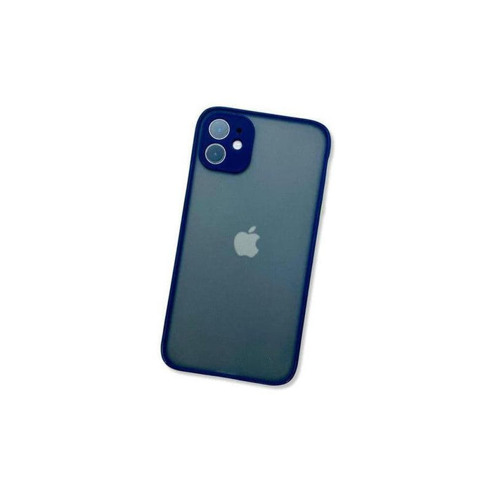 Translucent Frosted Case for iPhone 14 Pro - Blue