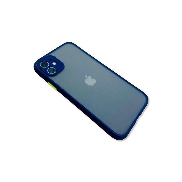 Translucent Frosted Case for iPhone 14 Pro Max- Blue