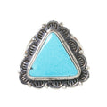Triangle Turquoise Ring by Nomad-Southwest