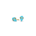 Turquoise Kite Stud Earrings-Page Sargisson