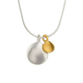 Two Droplet Necklace-Philippa Roberts
