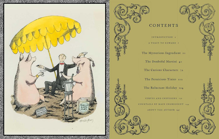 Uneasy Elixirs: 50 Curious Cocktails Inspired by the Works of Edward Gorey (Virginia Miller)
