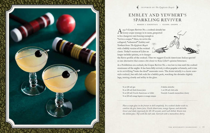 Uneasy Elixirs: 50 Curious Cocktails Inspired by the Works of Edward Gorey (Virginia Miller)
