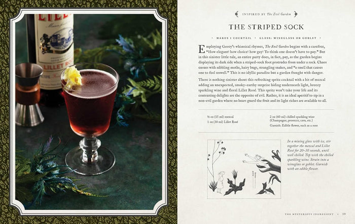 Uneasy Elixirs: 50 Curious Cocktails Inspired by the Works of Edward Gorey (Virginia Miller)