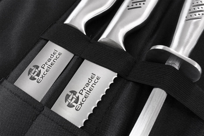Valise de 9 couteaux Pradel Excellence acier tout inox