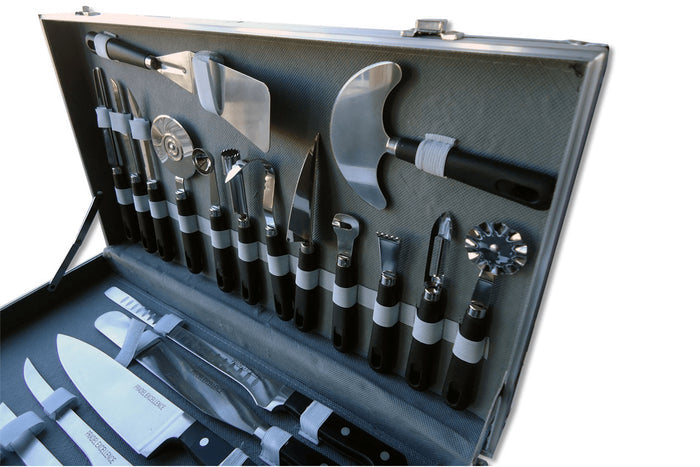 Valise du cuisinier Pradel Excellence 22 couteaux et accessoires