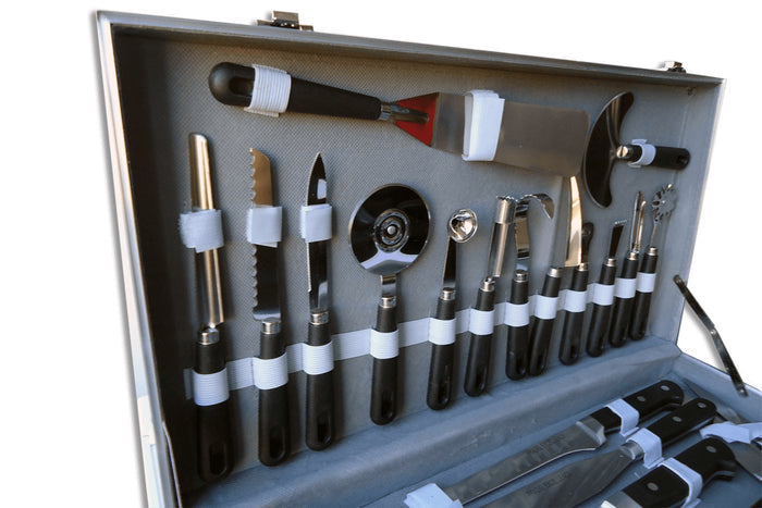 Valise du cuisinier Pradel Excellence 22 couteaux et accessoires