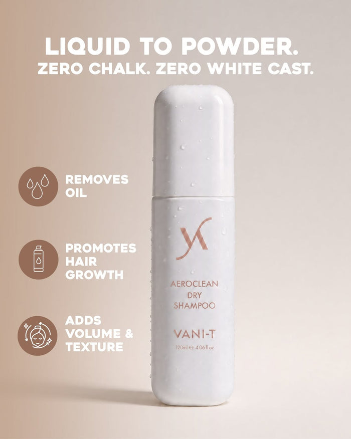 VANI-T Aeroclean Dry Shampoo with Hair Growth Complex