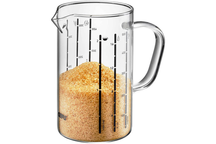 Verre doseur Gefu Meti en verre borosilicate - 500 ml