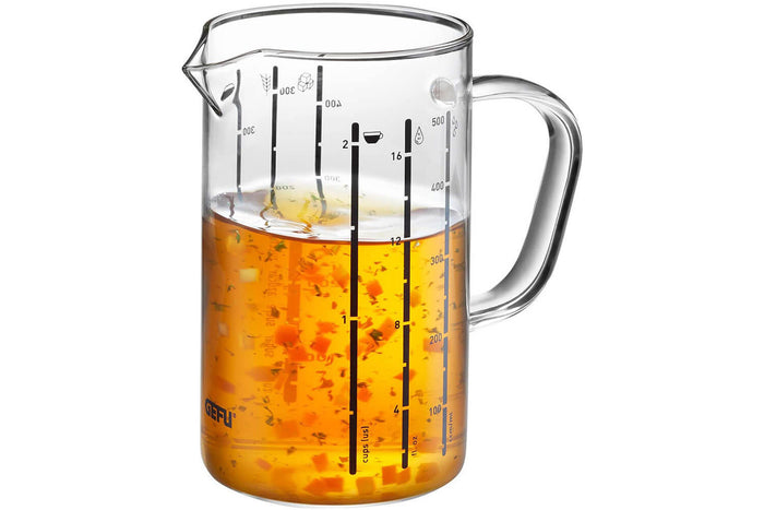 Verre doseur Gefu Meti en verre borosilicate - 500 ml