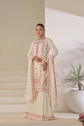 Wardah Uzair - 01142605- Three Piece Embroidered Chiffon
