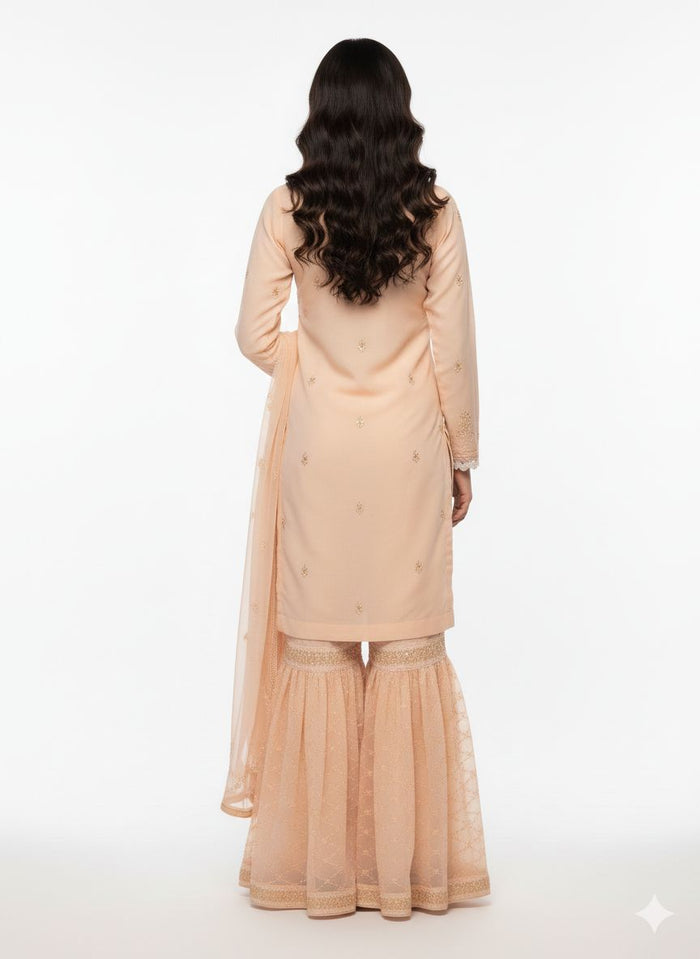 Wardah Uzair - 01282605- Three Piece Chiffon