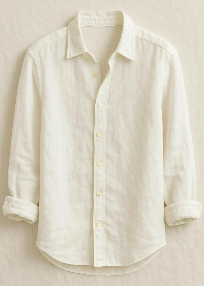 White Linen Shirt