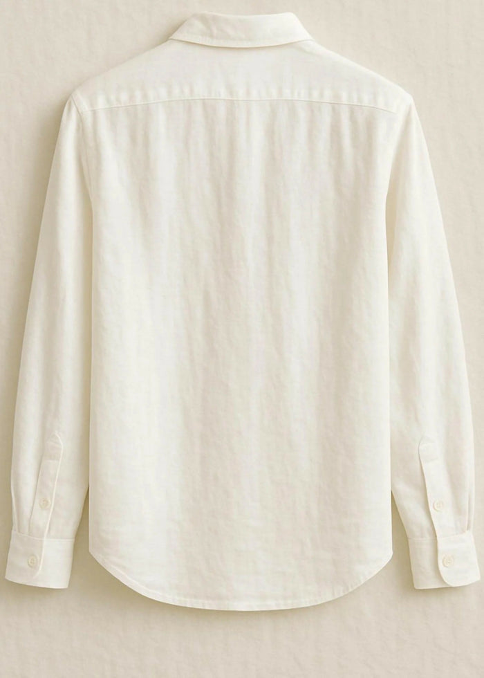 White Linen Shirt