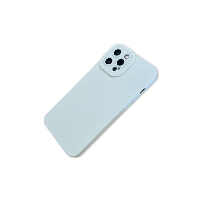 White Silicone Back Cover Case for iPhone 12 Pro Max
