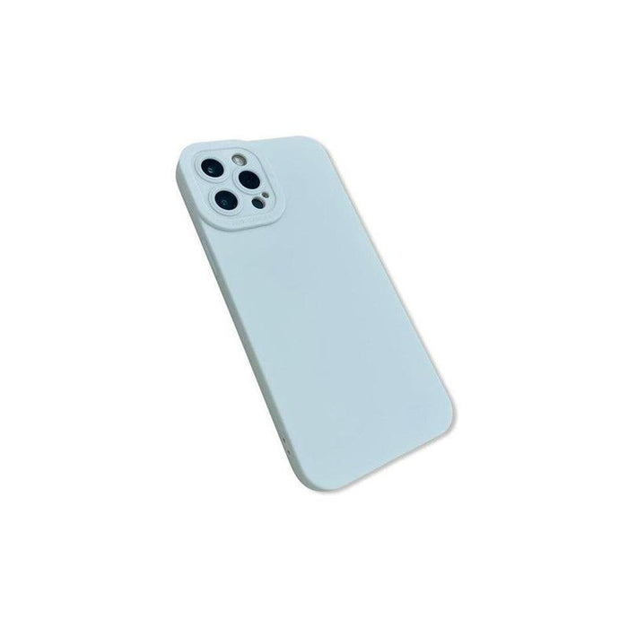 White Silicone Back Cover Case for iPhone 12 Pro Max