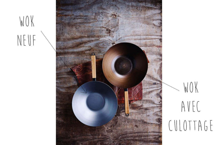 Wok Beka Nomad en acier carbone