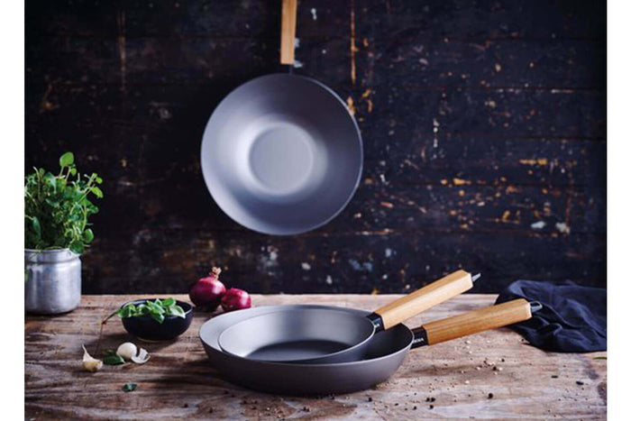 Wok Beka Nomad en acier carbone