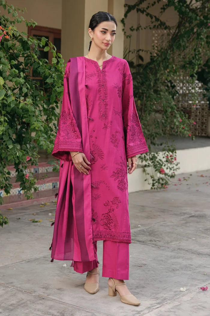 Xenia - Dureyba - Three Piece Slub Khaddar