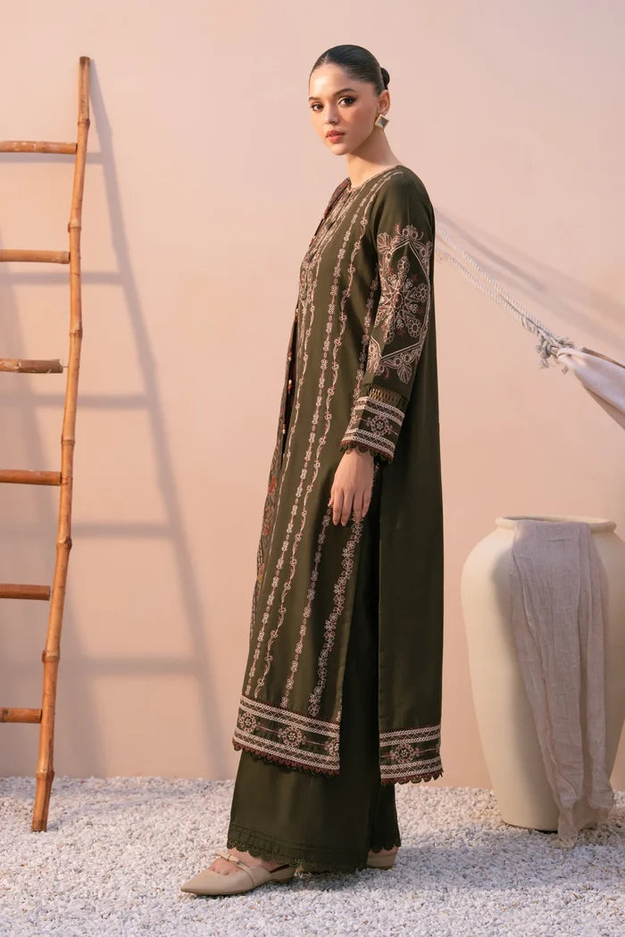 Xenia - Durrah - Three Piece Slub Khaddar