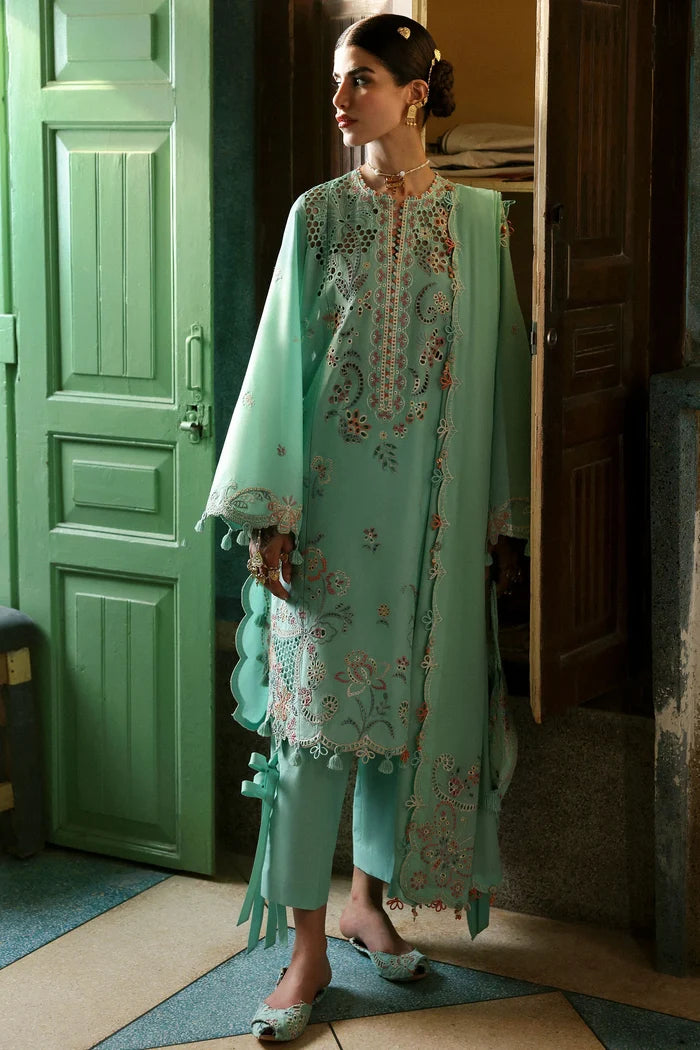Zaha - ZF-25-05 Seher 3 Piece Embroidered Lawn