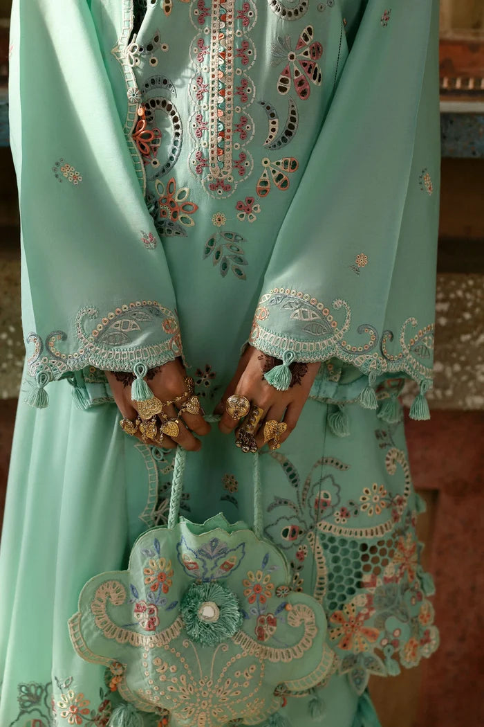 Zaha - ZF-25-05 Seher 3 Piece Embroidered Lawn
