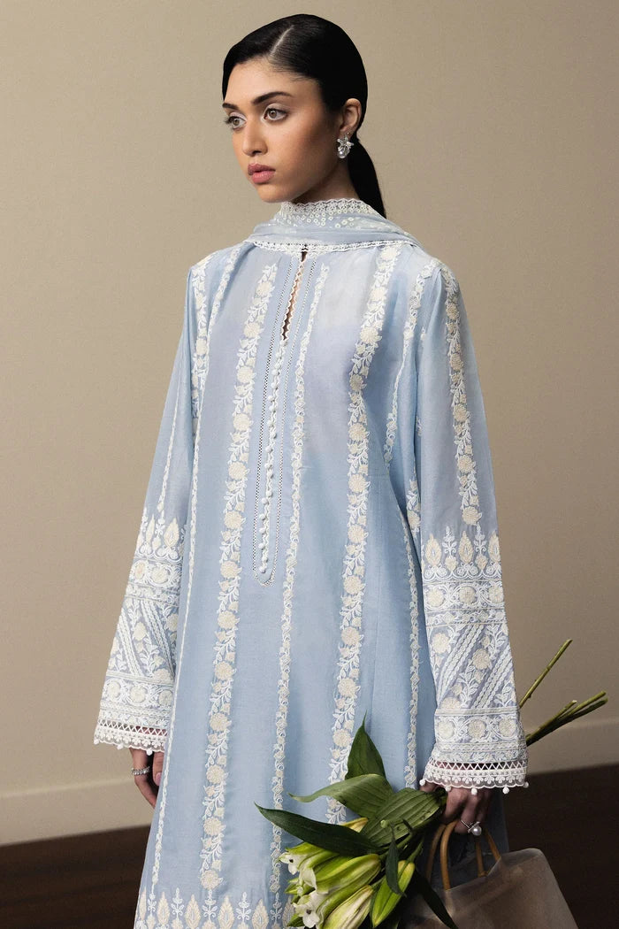 Zara Shahjahan - Aoyomi Three Piece Lawn