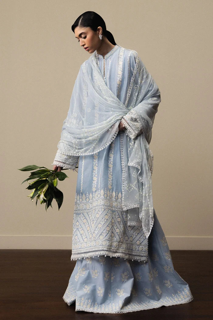 Zara Shahjahan - Aoyomi Three Piece Lawn