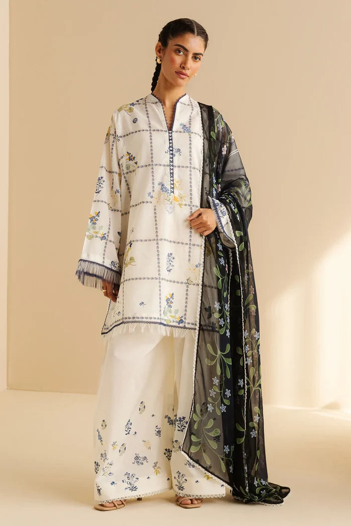 Zara Shahjahan - Coco-10A-Luna 3 Piece Printed Lawn